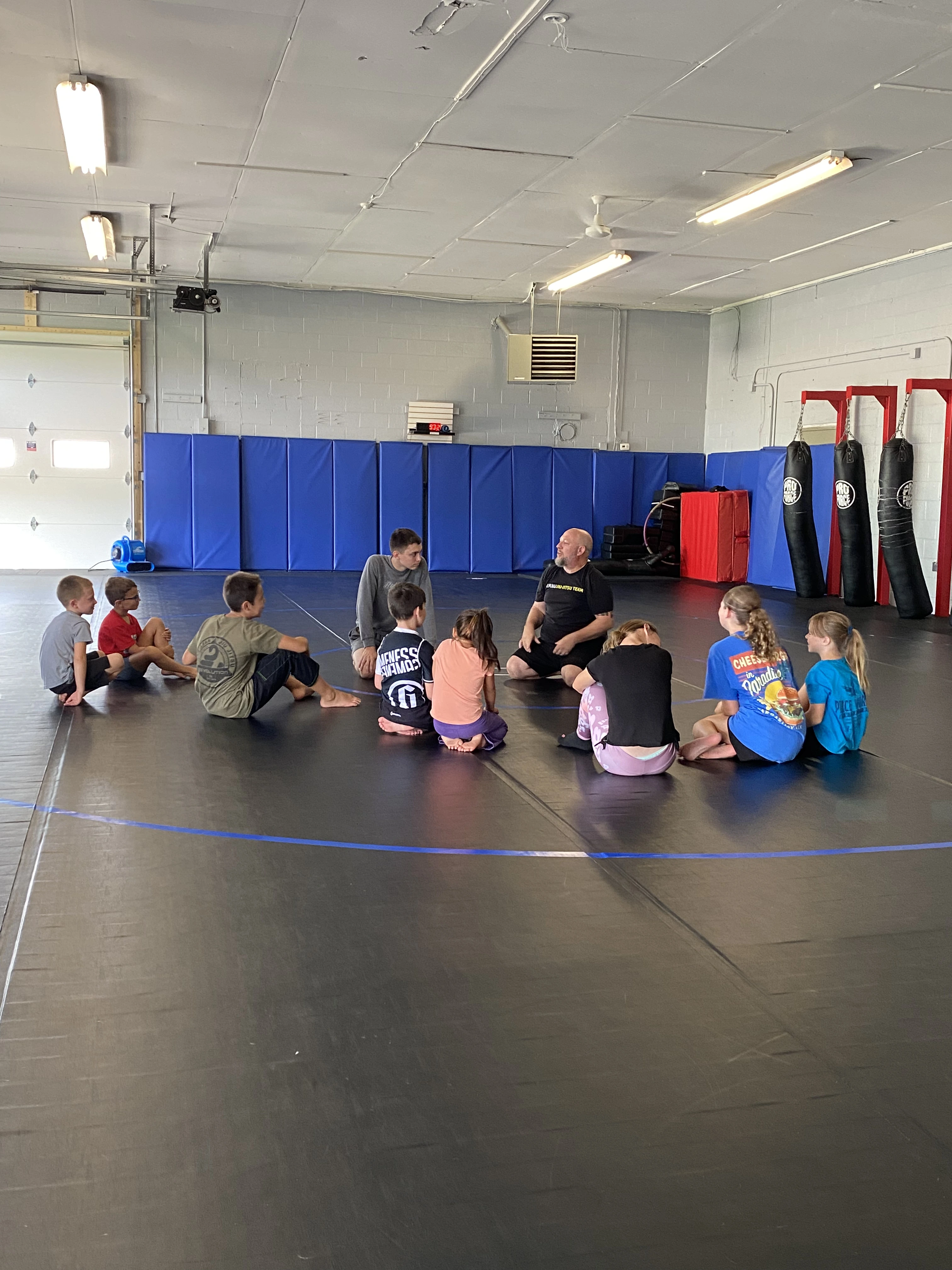 Kids BJJ class