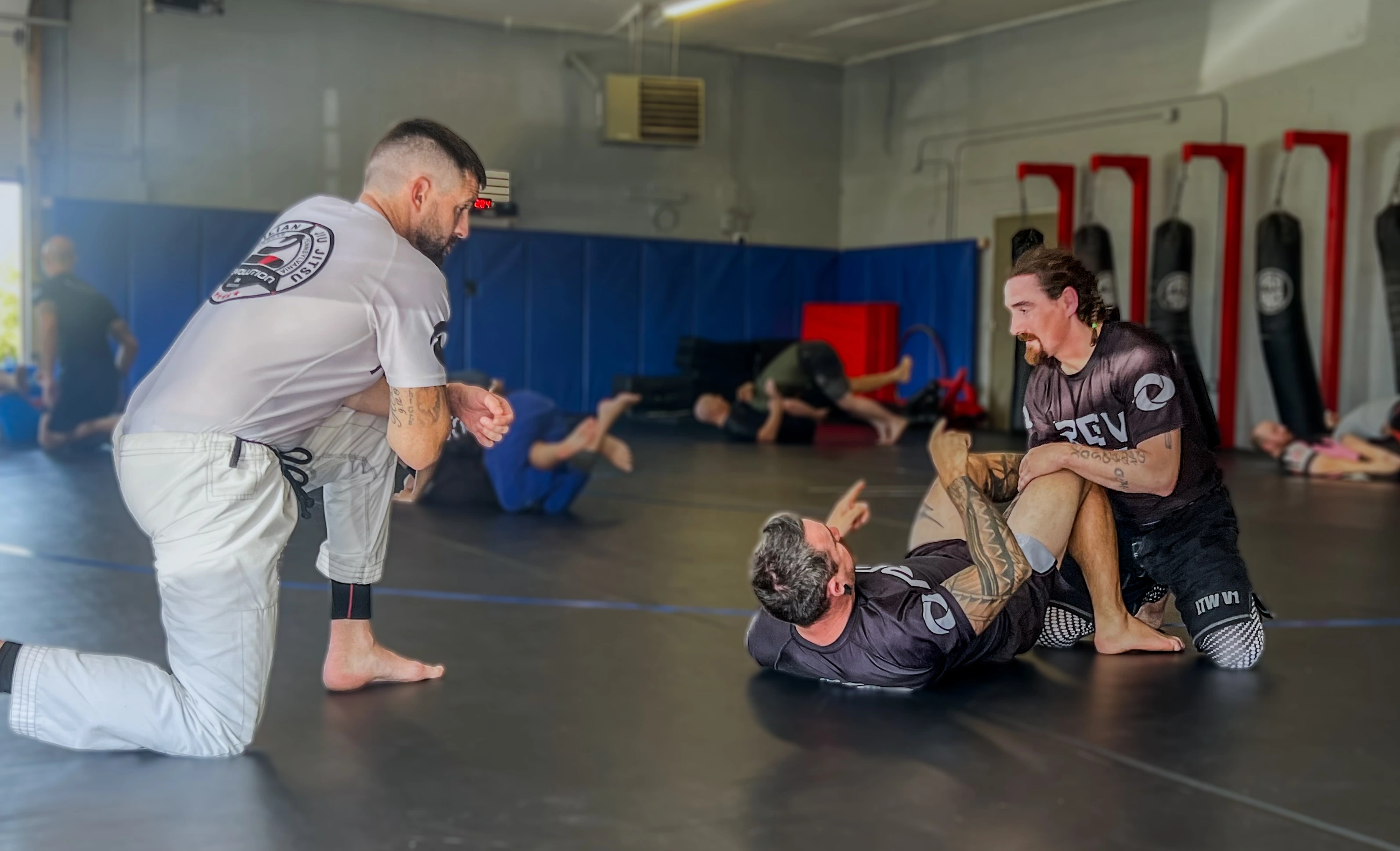 Training at Revolution BJJ Nottingham PA